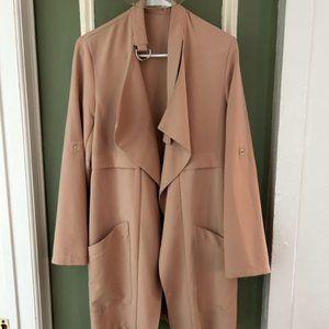 Zio Pink Duster Coat